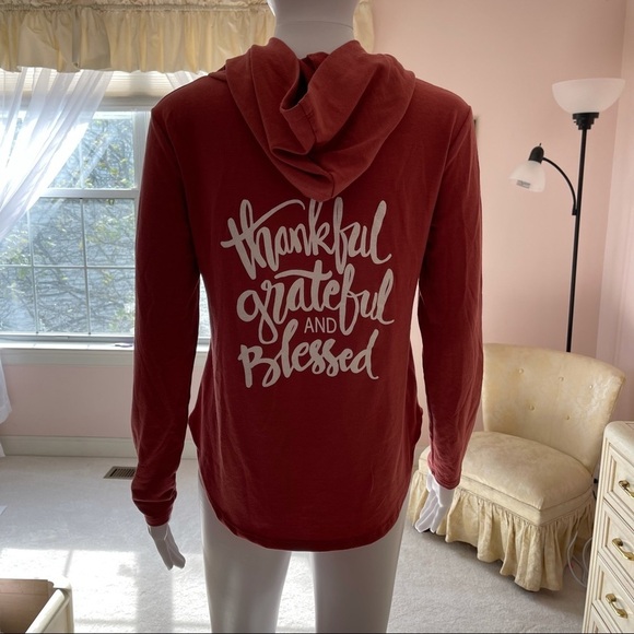 Allysse Women’s Blessed Hoodie Top size Medium - Picture 10 of 12